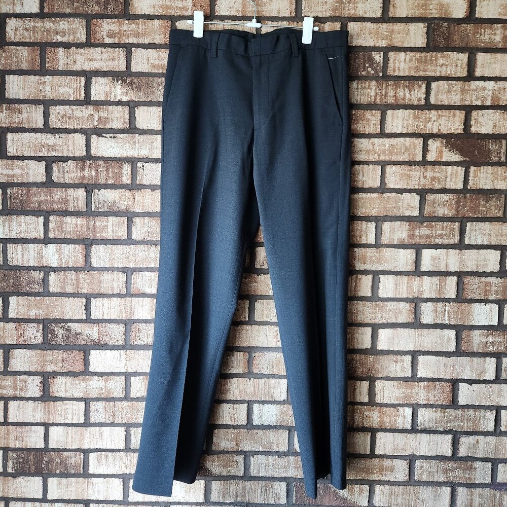 Men's Banana Republic Dark Grey Dawson Dress Pants 33X32